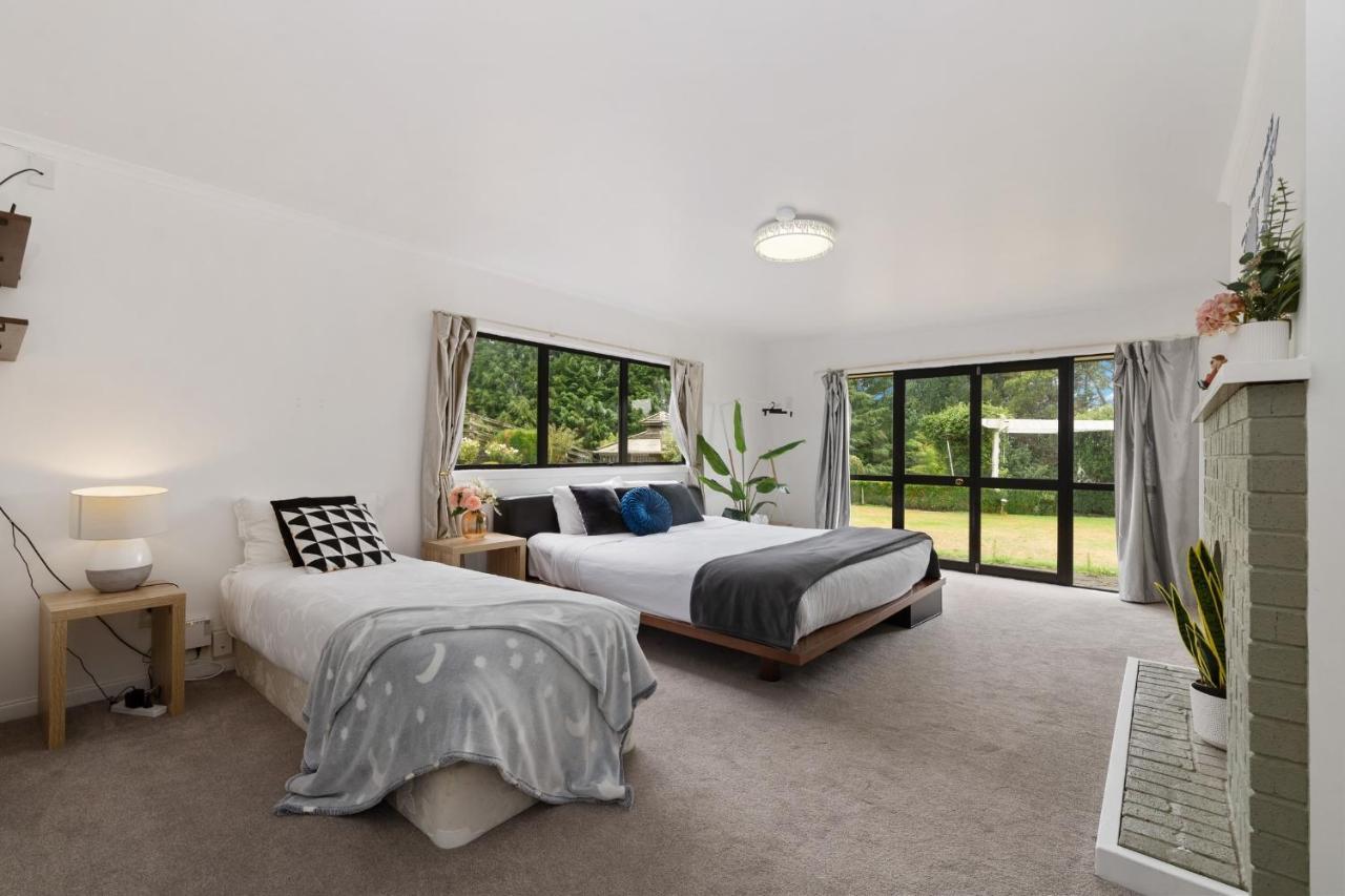 Skyline Mountain View Lodge Up To 16 People ロトルア エクステリア 写真